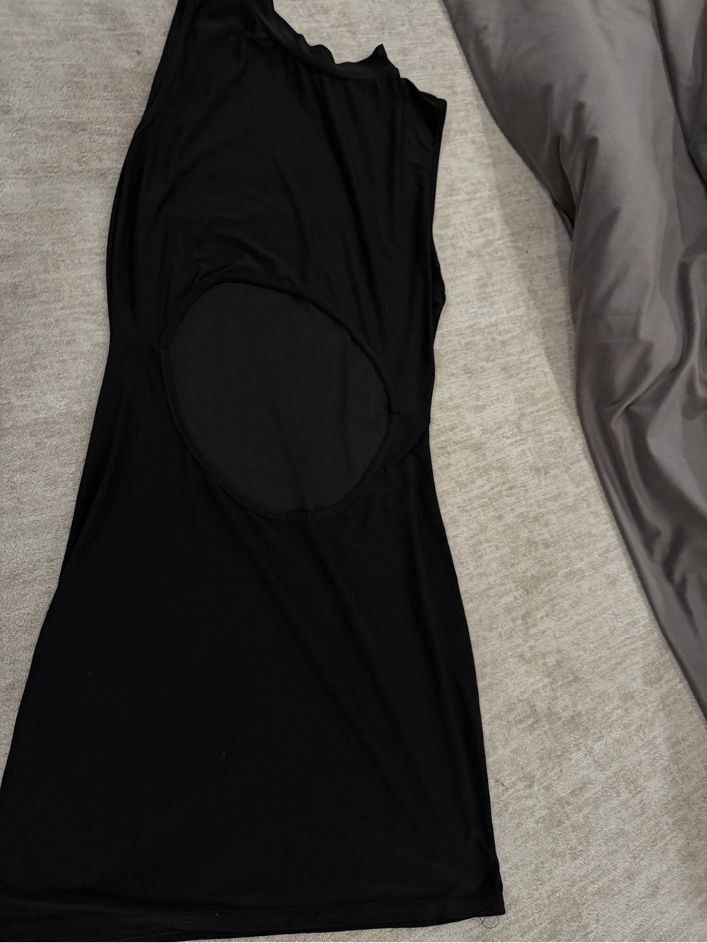 PrettyLittleThing Black Cutout Bodycon Dress